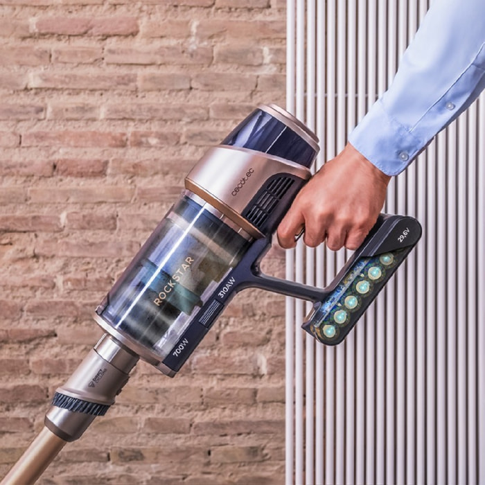 Cecotec Aspirapolvere verticale BLCD Conga Rockstar 12500 Stellar AquaPet Flex