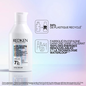 Acidic Bonding Concentrate - Shampoing Réparateur Rechargeable Pour Cheveux Abimés