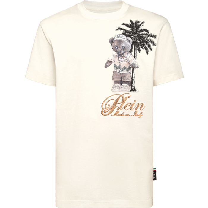 PHILIPP PLEIN Camiseta Cuello Redondo Ss TEDDY