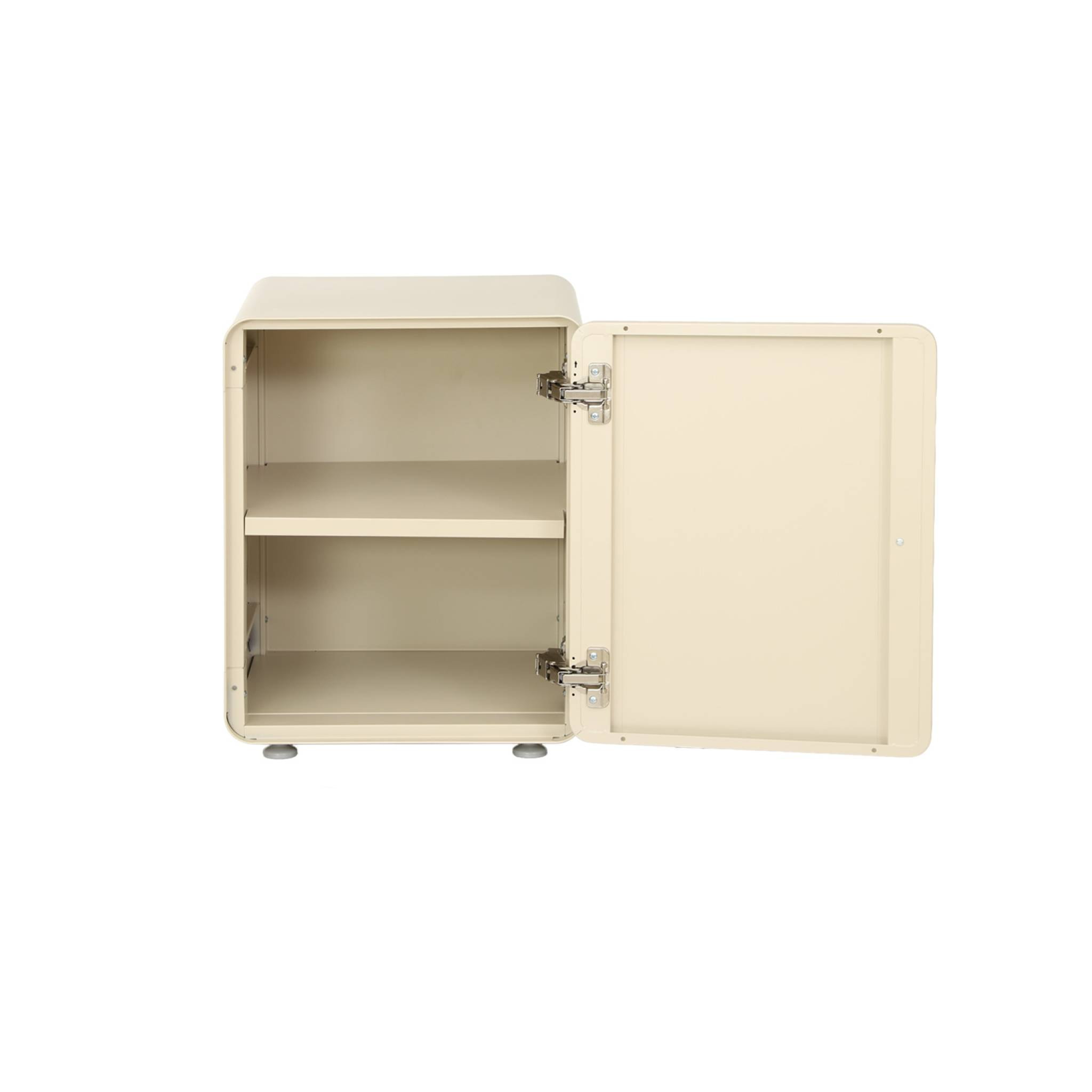 Table de chevet industrielle acier 1 porte TRIBECA