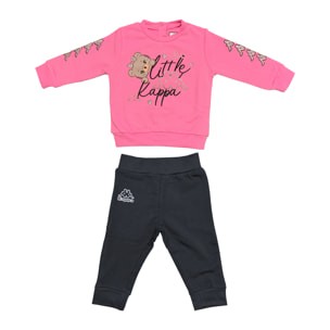 Tuta Neonata KAPPA 3 / 6 / 9 / 12 Mesi Cotone Felpato