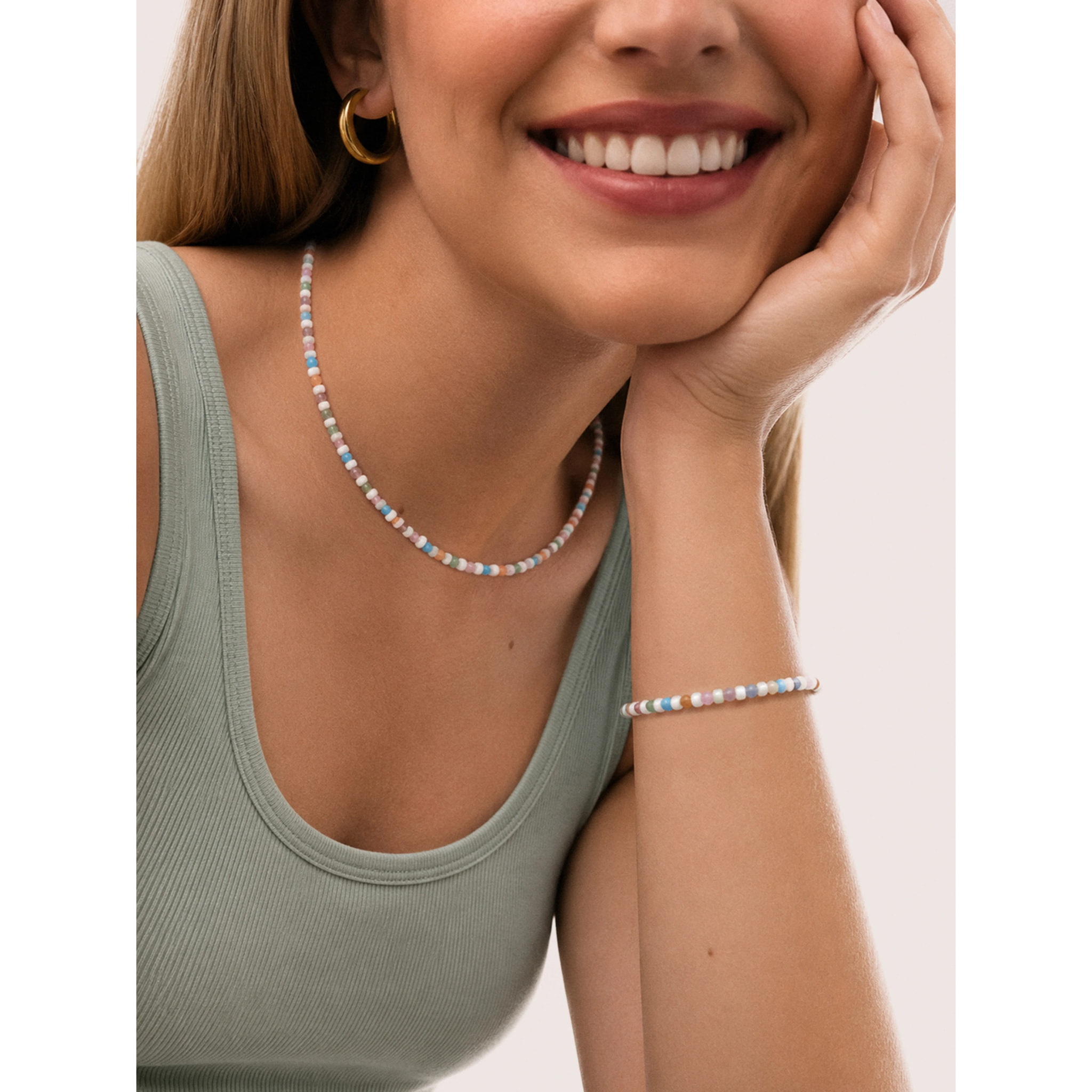 Set Regalo Bracciale e Collana Nacary Colors