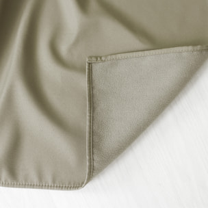 Rideau thermique en microfibre doublée - Naturel