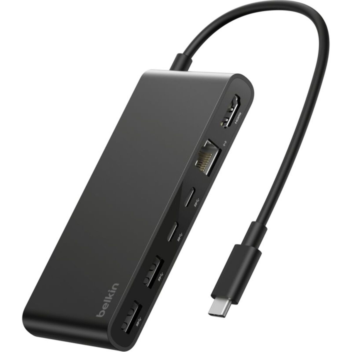 Hub BELKIN 8 en 1 multiport Gris