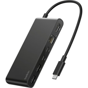 Hub BELKIN 8 en 1 multiport Gris