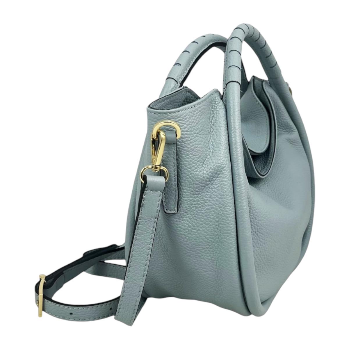 Borsa a mano Cheval Firenze Grace Mini Azzurro