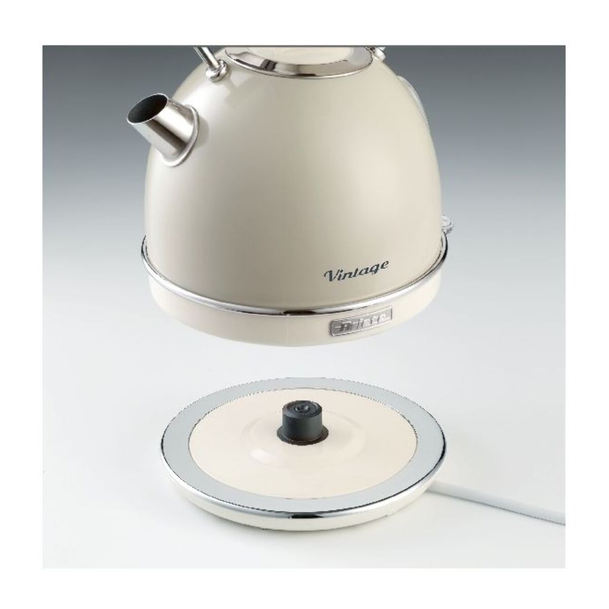 Bouilloire ARIETE vintage beige 1.7l