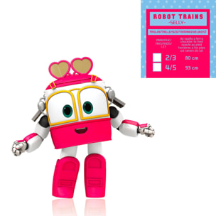 Selly Trenino Robot Trains Costume Baby Bianco Rosa