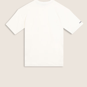 T-shirt regular con stampe lucide e dettagli tono su tono