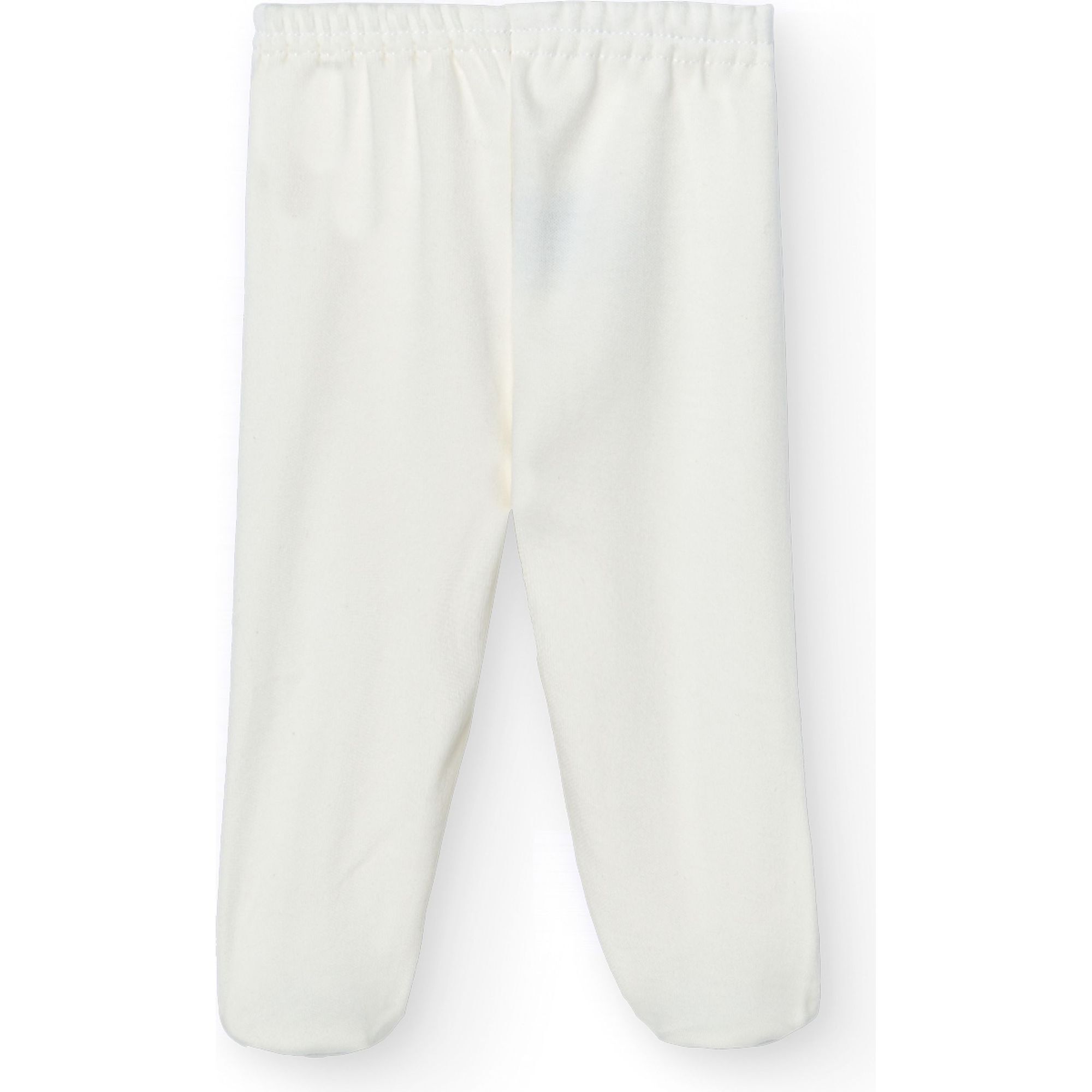 Polaina bebé algodón con pies invierno