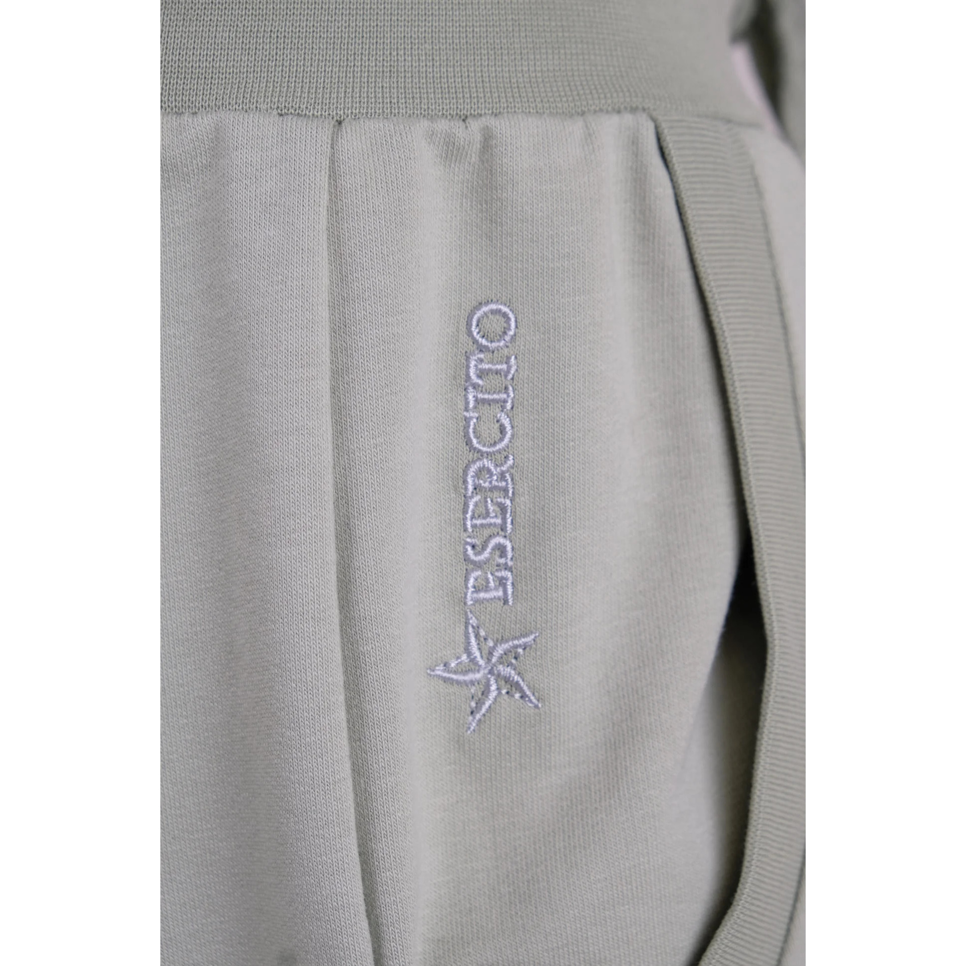 Pantaloni Esercito jogger wide leg verdi donna