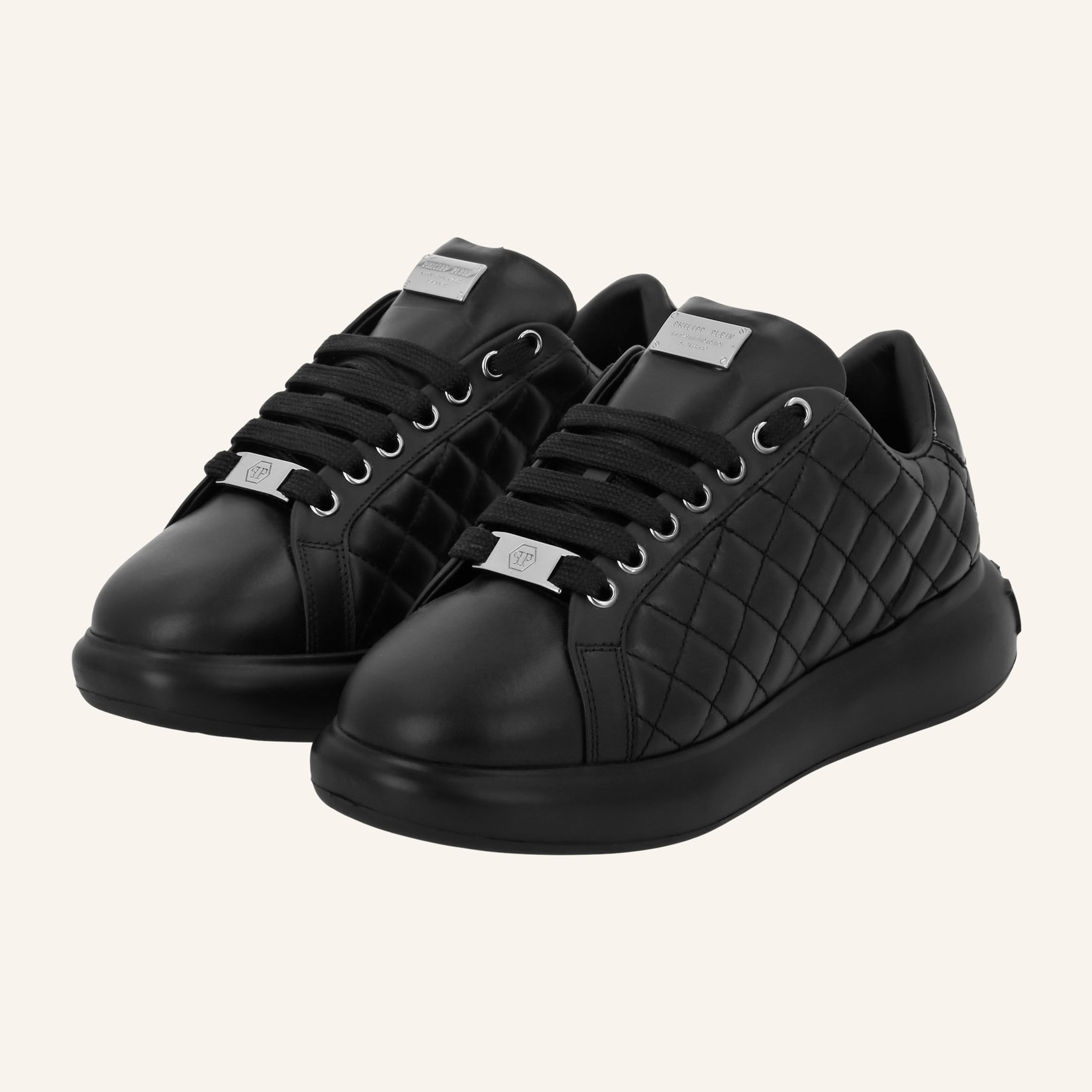 PHILIPP PLEIN Zapatillas Lo-Top Matelasse