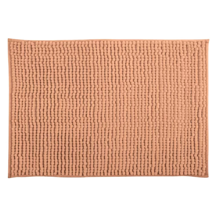 TAPIS DE BAIN CHENILLE 40X60 CM PECHE