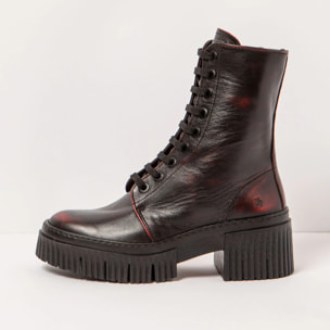Botines con tacón 1375 ASPORT SCARLET/YORK color Scarlet