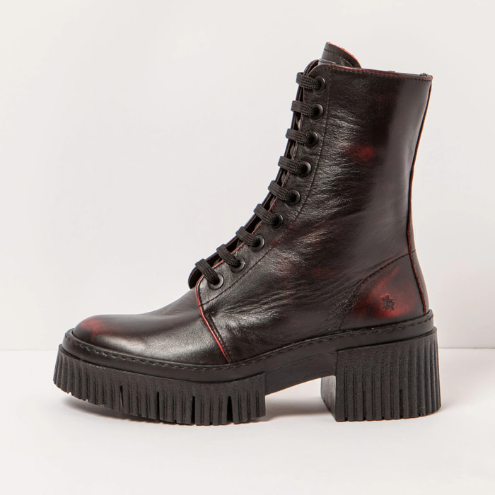 Botines con tacón 1375 ASPORT SCARLET/YORK color Scarlet
