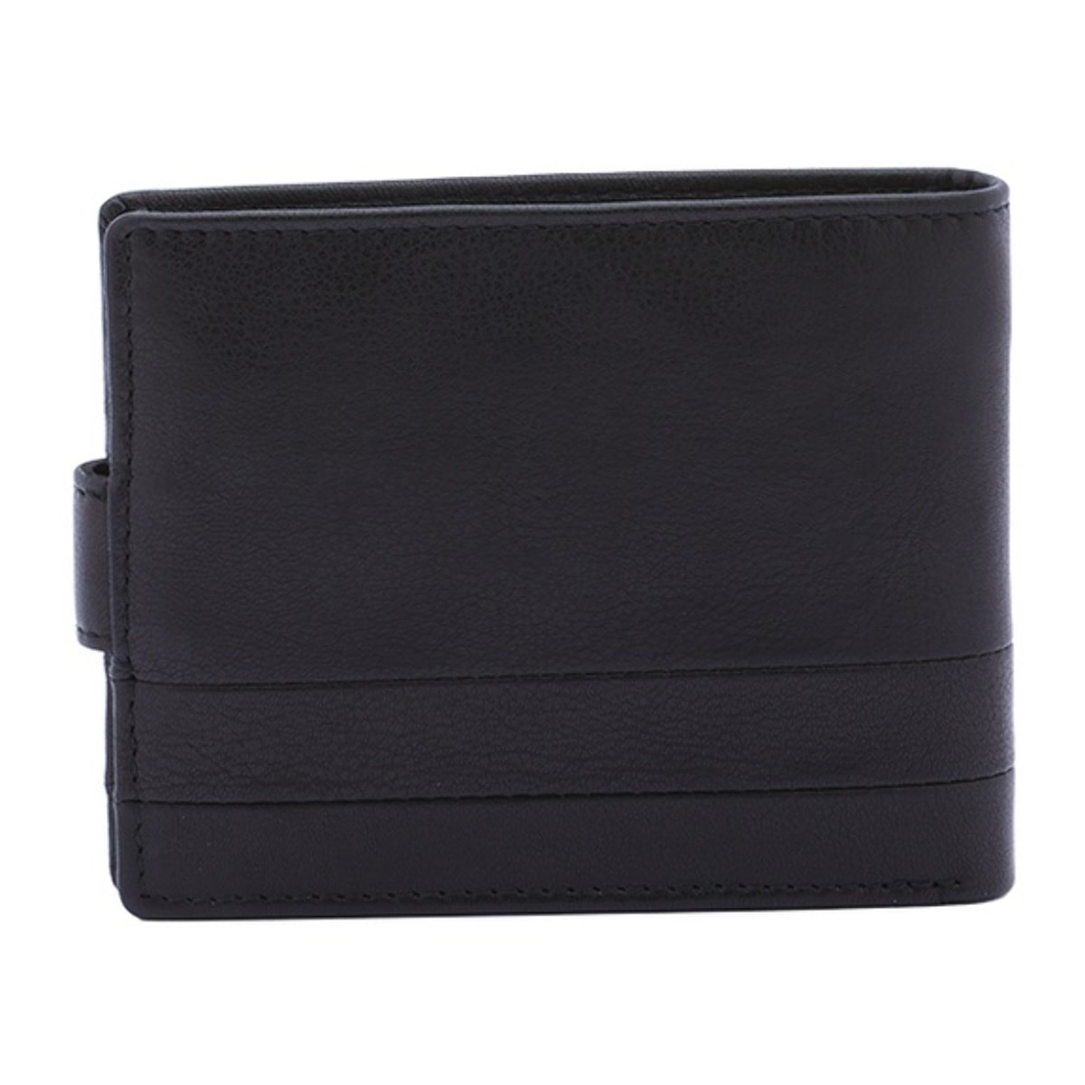 Portafoglio uomo in vera pelle - Modello False - Casual - 9.5 x 12.0 x 2.5 cm