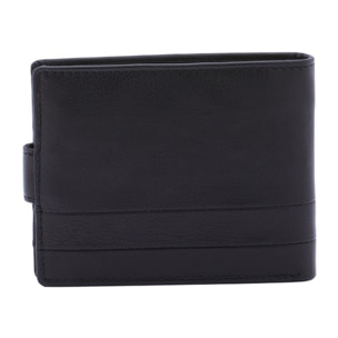 Portafoglio uomo in vera pelle - Modello False - Casual - 9.5 x 12.0 x 2.5 cm