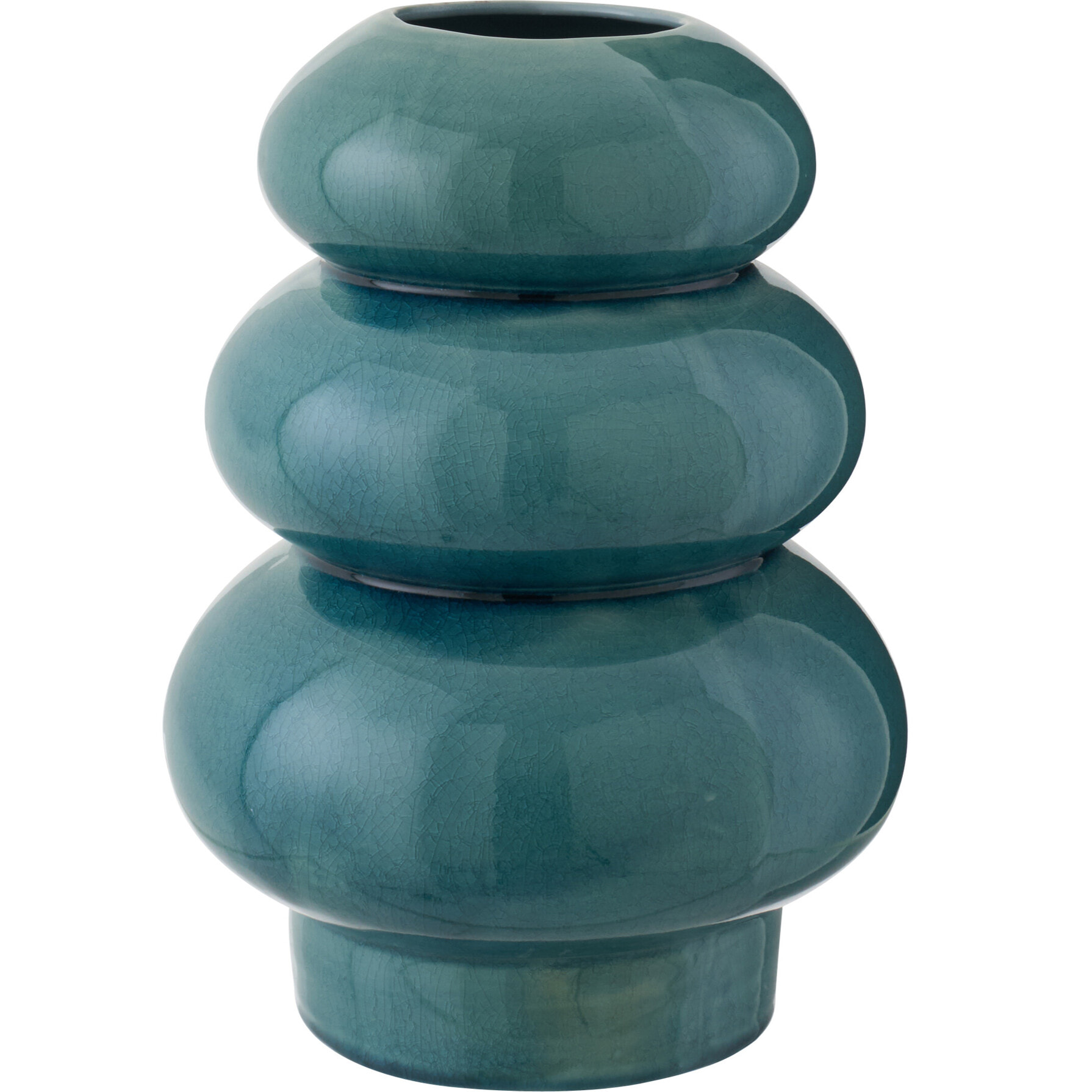 J-Line Vase Ralph Rond - céramique - vert