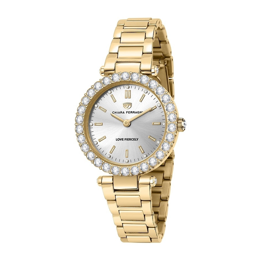 Reloj Chiara Ferragni R1953103501 Mujer Analogico Cuarzo con Correa de Acero inoxidable