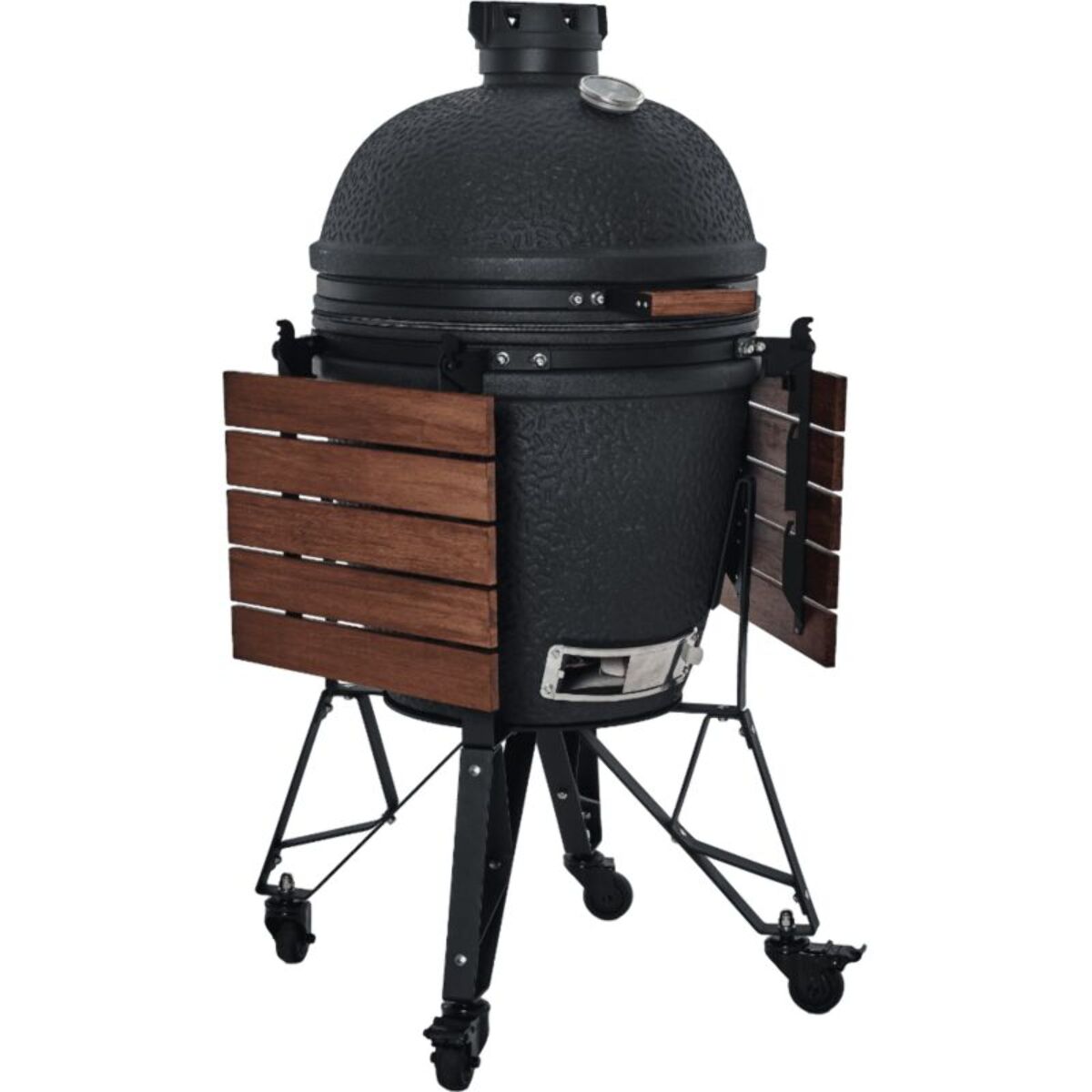 Barbecue charbon BASTARD BU201 Urban Large Complete noir sur chariot 57 cm
