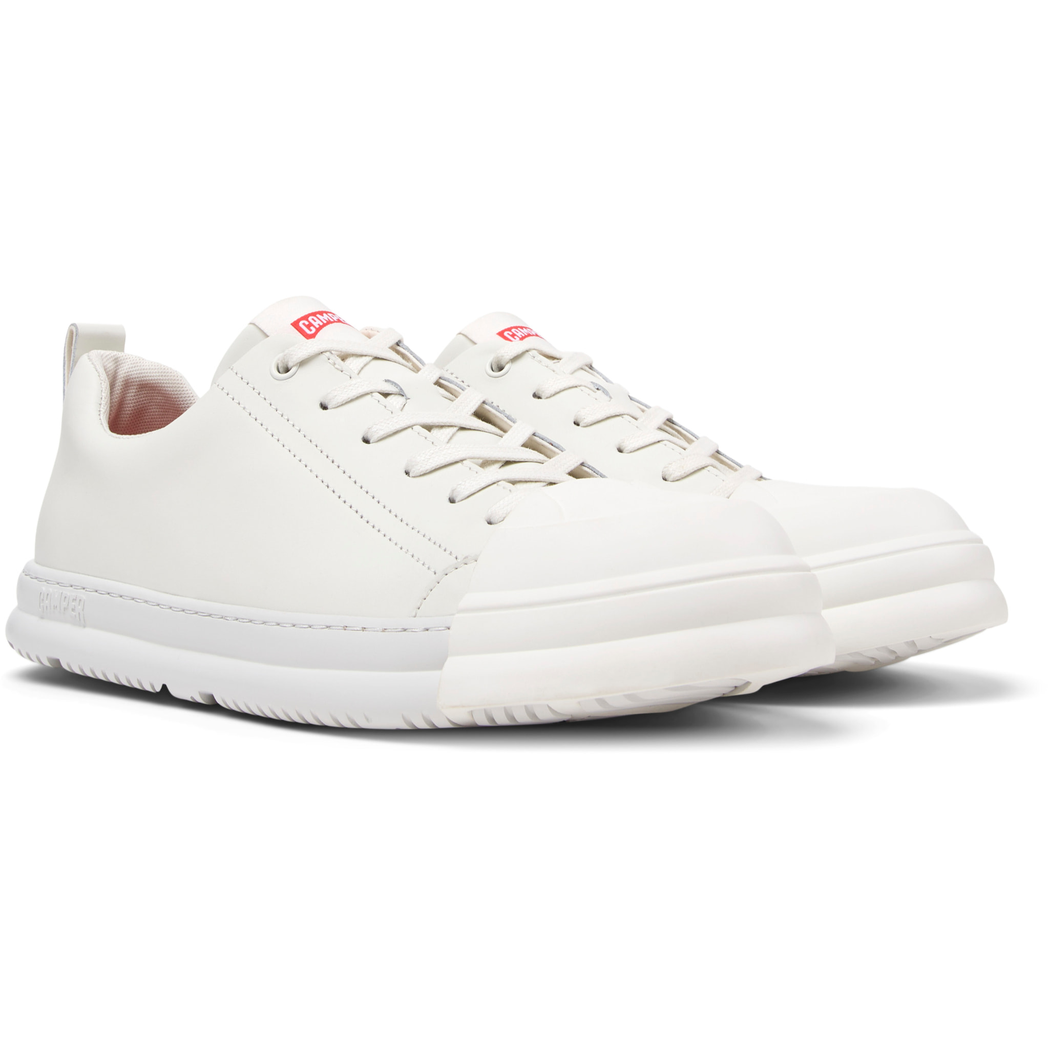 Zapatillas - CAMPER Junction Runner - Blanco - Cuero liso