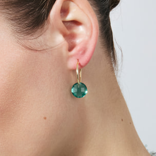 Pendientes Jafam acabado oro amarillo 18k