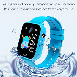 Smartwatch A10 4G, WIFI, LBS. Localización especial para niños, con cámara, función de rastreo, cerca virtual, llamadas SOS y video llamada.