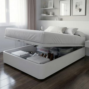 Canapé Madera Alta Resistencia Blanco Altura 35 Cm