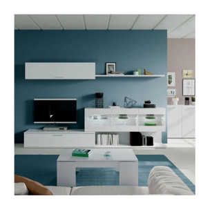 Mesa de centro elevable Kendra Blanco