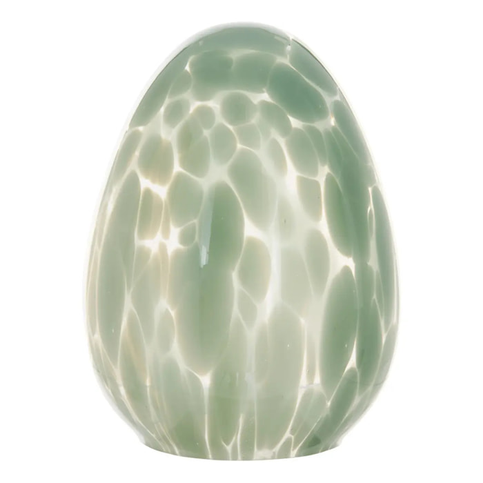 Objet déco oeuf Sauv H16,5cm
