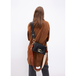 Tracolla in metallo con logo