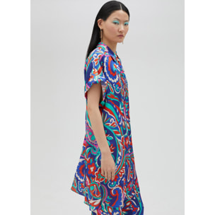 Camicione stampa paisley