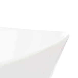 PACK 3 BOWLS PORCELANA CON FORMA 21 CM