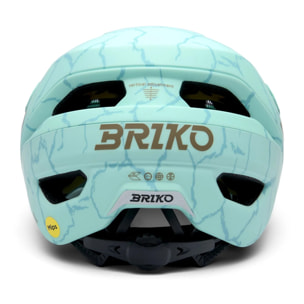 Caschi Briko Uomo Donna Verde Over Mips