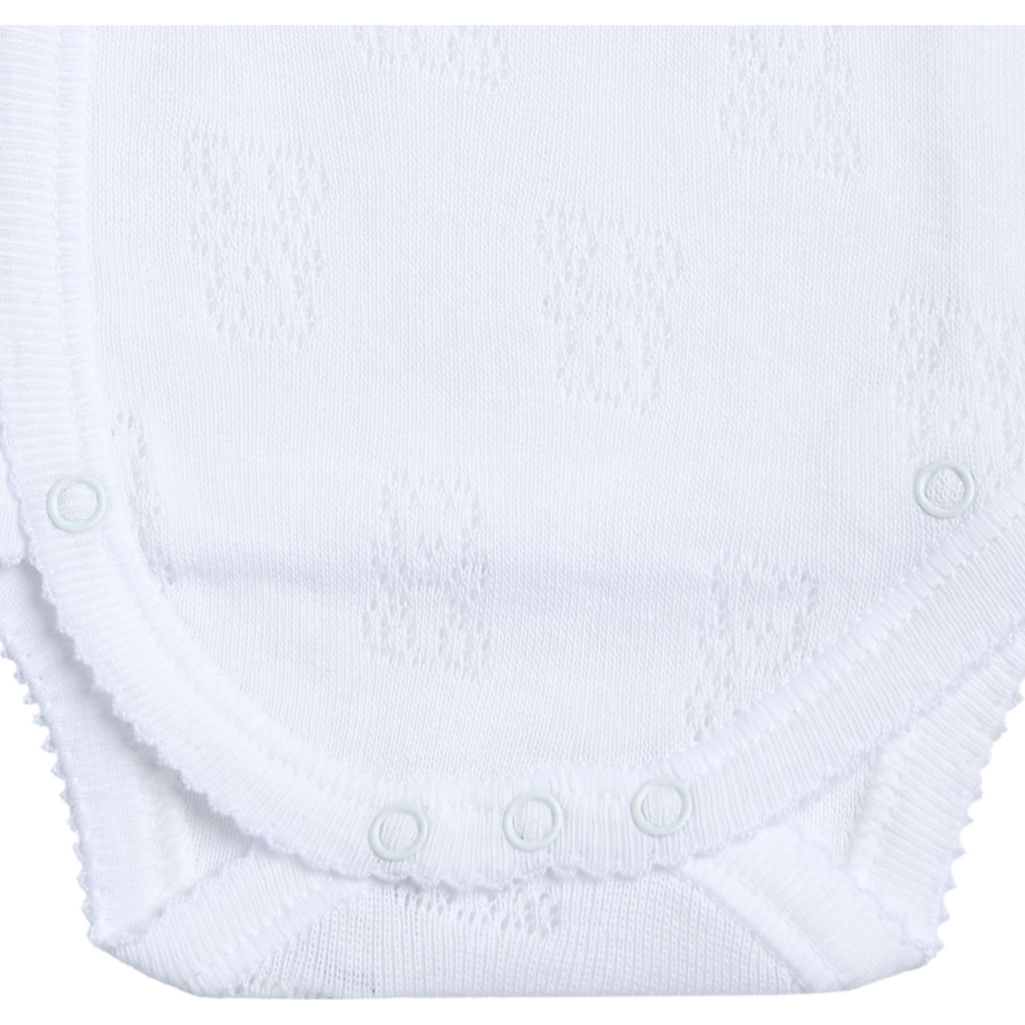 Body cruzado bebé tirantes calado ositos