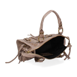 Borsa a spalla da donna - Modello Erisia - Vera pelle - 25.0 x 15.0 x 10.0 cm