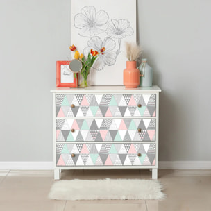 Sticker meuble - Ambiance Sticker - MEUBLE SCANDINAVE JANNA - Scandinave janna - 60x90cm