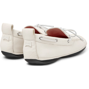Bailarinas - CAMPER Right Nina - Blanco - Cuero liso