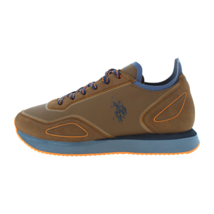 Sneakers U.S. Polo Assn. marrone-blu