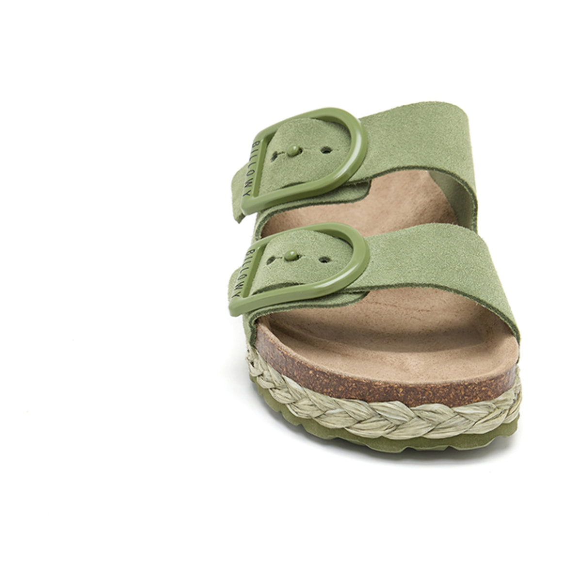 SANDALO CON ZEPPA BILLOWY VERDE