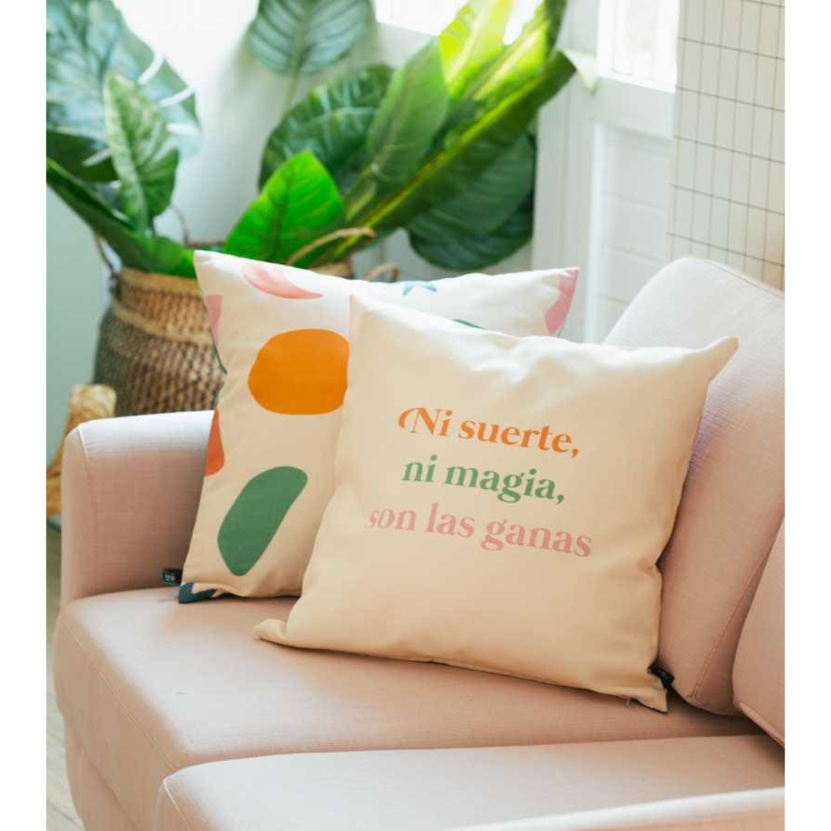 Funda de cojín "No es Magia"