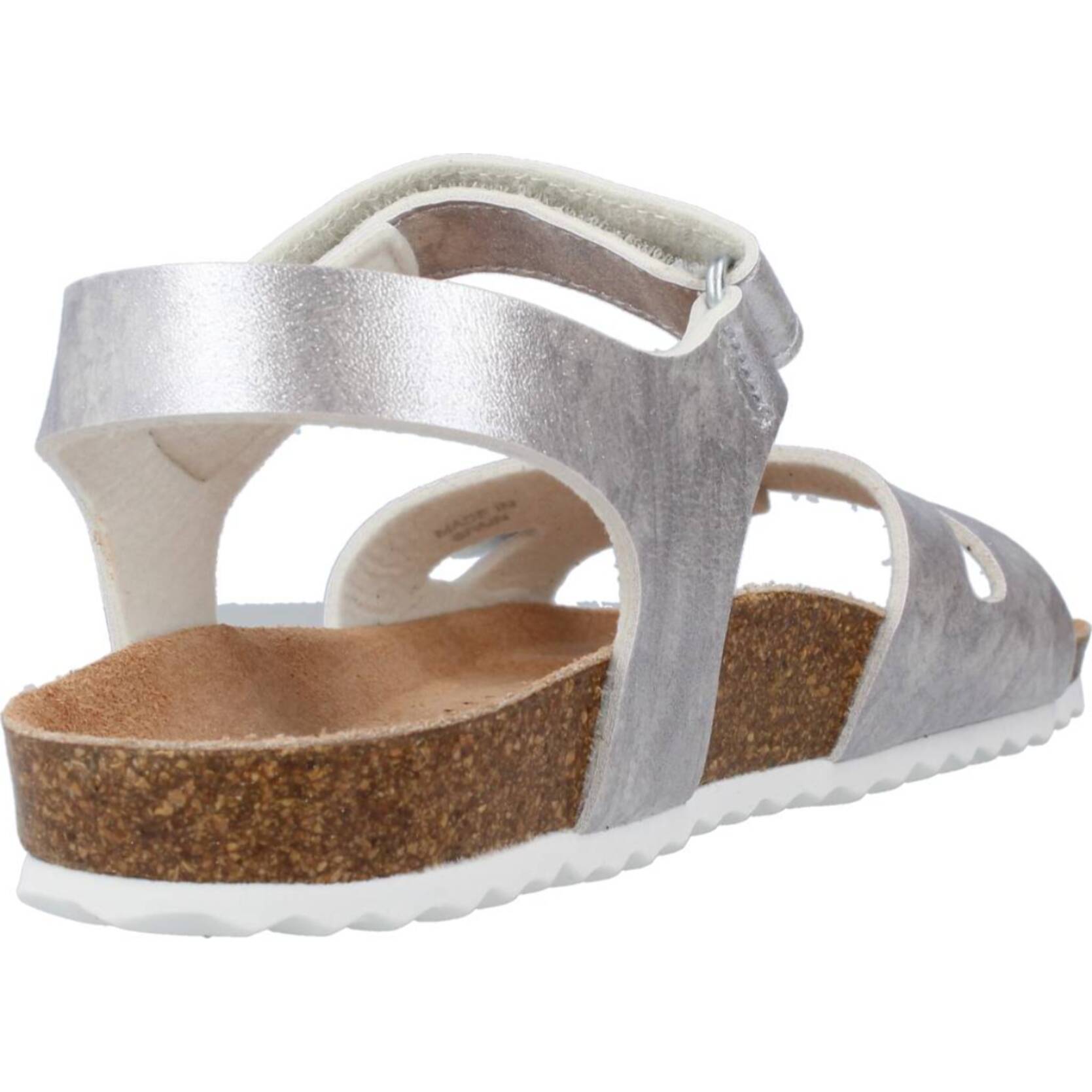 Sandalias Niña de la marca GEOX  modelo J ADRIEL GIRL C PLATA