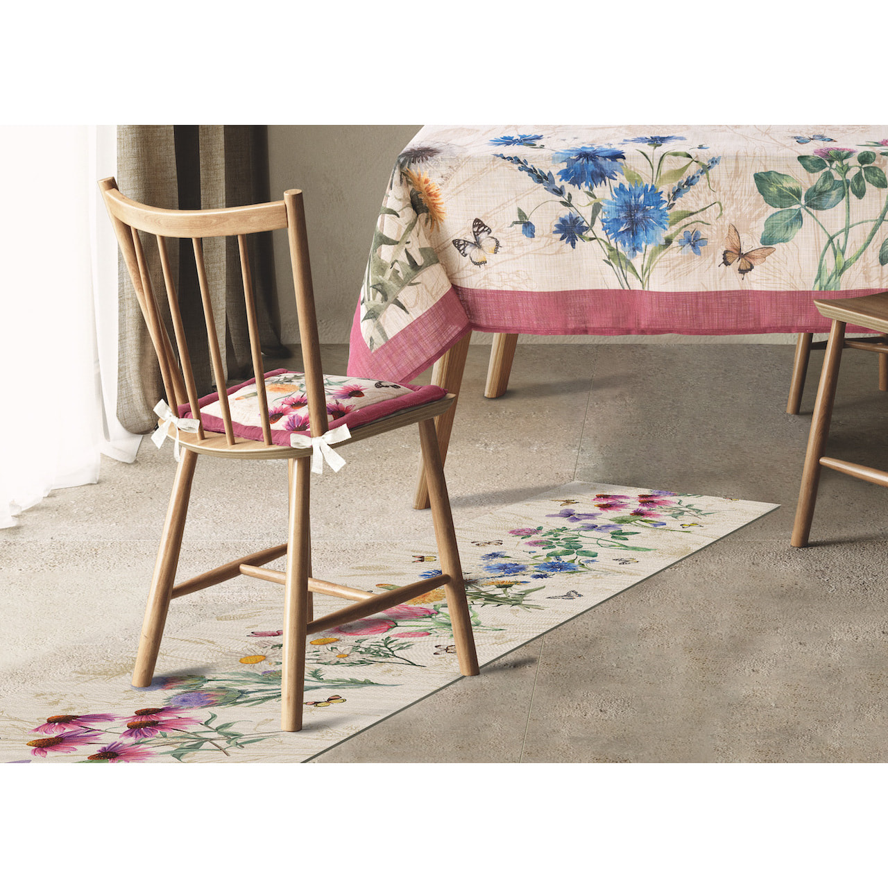 Tappeto Passatoia Cucina Con Retro Antiscivolo Antisfilo Linea Futura Erbacce