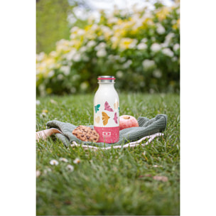 Bouteille isotherme enfant Cooly 350ml Rose Birds