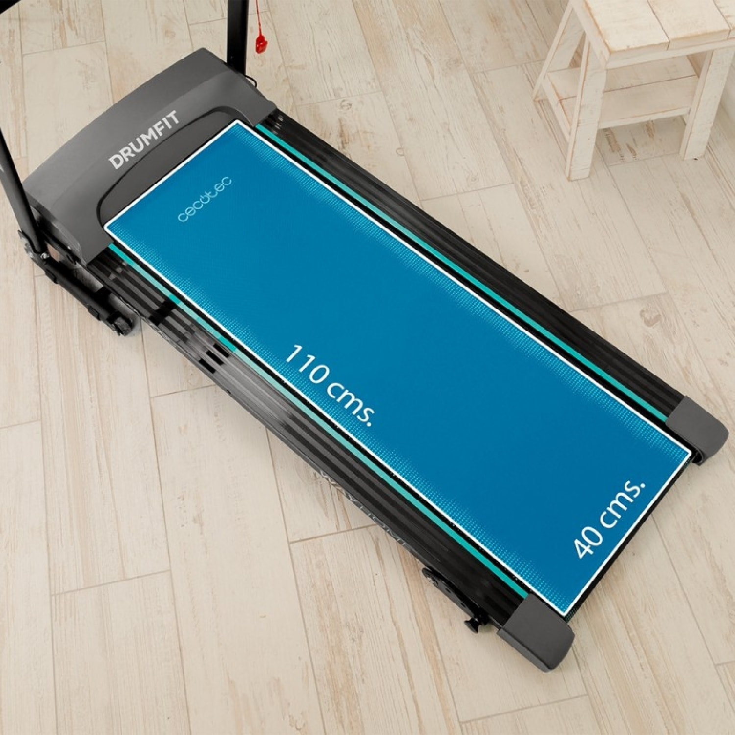 Cecotec Tapis de Course Pliable DrumFit WayHome 1400 Sprint. 900 W, de 1 à 14 km