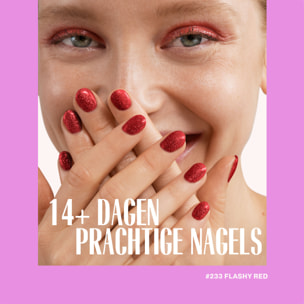 Vernis semi-permanent - 233 Flashy Red - 15 ml