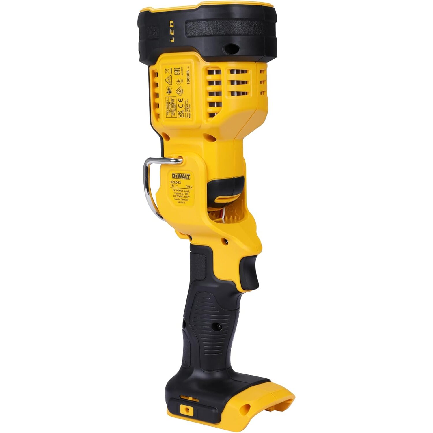 Lampe LED XR 18V - 1000 lumens - Sans batterie ni chargeur - DEWALT - DCL043-XJ