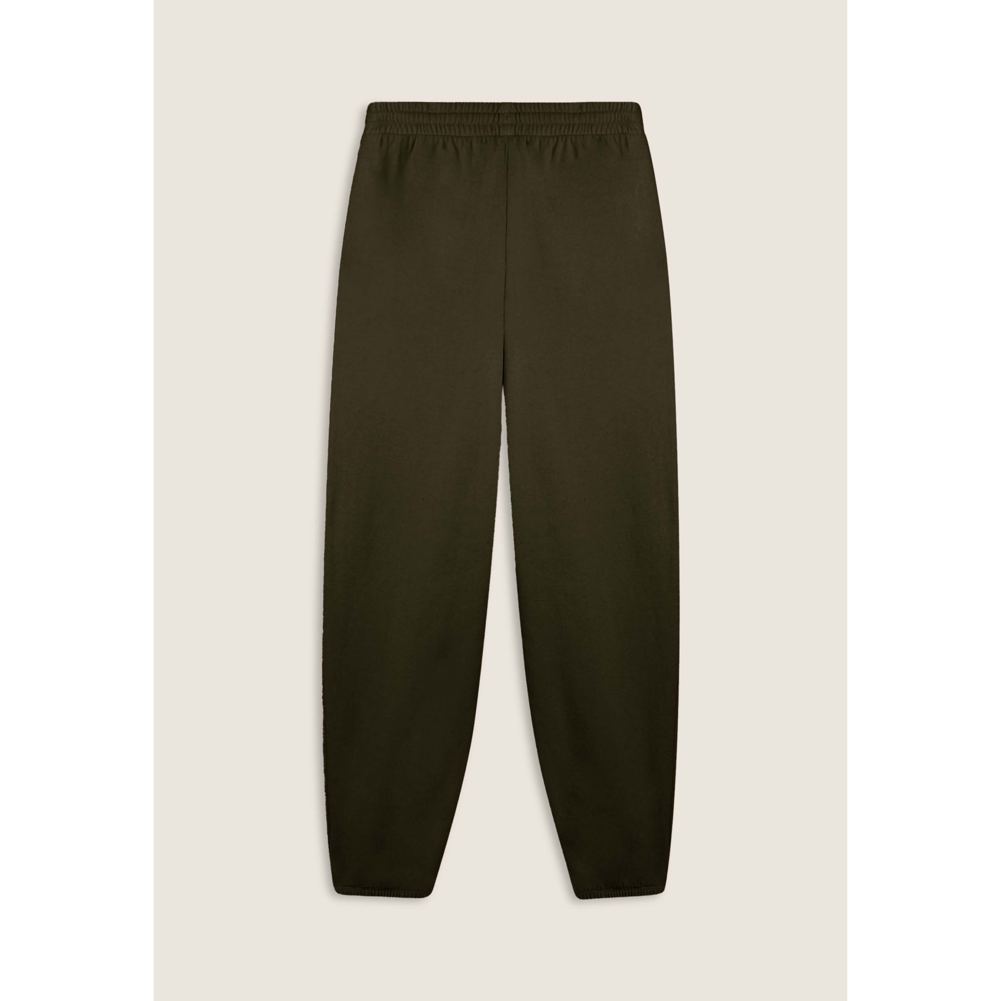 Pantaloni in felpa con stampa Flow e fondo raccolto