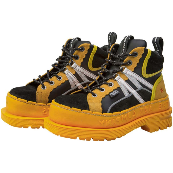 Botines 0201S MULTI BLACK-YELLOW/ARTMOON OUTSIDERS color Black-yellow