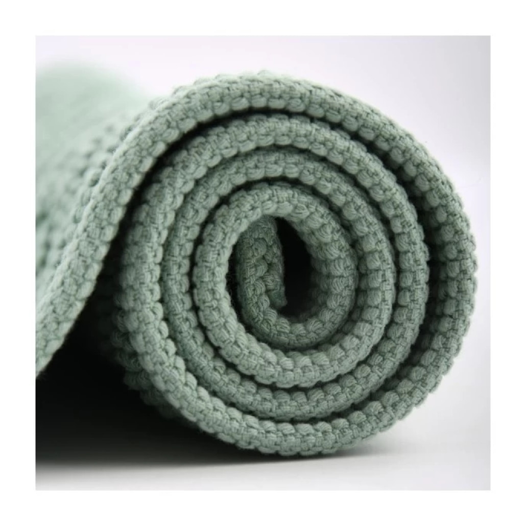 Tapis de bain Coton CUBO 50x80cm Vert Basil Spirella